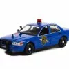 2008 Ford Crown Victoria Police Interceptor, Dark Blue - Greenlight 85553 - 1/24 Scale Diecast Car -Diecast Cars Store 85553 12 GL HP S5 2008 Ford Crown Victoria Police Interceptor MSP 124 1 58386.1661446847.386.513