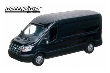 ModelToyCars 2015 Ford Transit (V363) Cargo Van, Tuxedo Black Metallic - Greenlight 86040 - 1/43 Diecast Car 3 ModelToyCars 2015 Ford Transit (V363) Cargo Van, Tuxedo Black Metallic - Greenlight 86040 - 1/43 Diecast Car