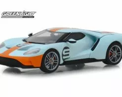 2019 Ford GT Heritage Edition, #9 - Greenlight 86159 - 1/43 Scale Diecast Model Toy Car