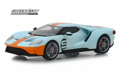 2019 Ford GT Heritage Edition, #9 - Greenlight 86159 - 1/43 Scale Diecast Model Toy Car 3 2019 Ford GT Heritage Edition, #9 - Greenlight 86159 - 1/43 Scale Diecast Model Toy Car