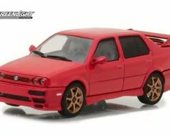 1995 Volkswagen Jetta A3 Hard Top, Red - Greenlight 86313 - 1/43 Scale Diecast Model Toy Car