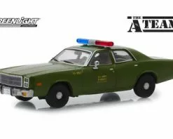 Greenlight 1977 Plymouth U.S Army Police Hard Top, The A-Team - The A-Teamlight 86556 - 1/43 Scale Diecast Car