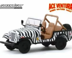 1976 Jeep CJ-7, Ace Ventura 'When Nature Calls' - Greenlight 86574 - 1/43 Scale Diecast Car