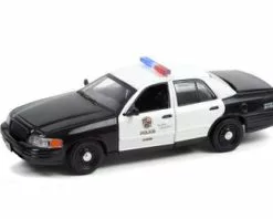 LAPD 2011 Ford Crown Victoria Police Interceptor, Drive - Greenlight 86609 - 1/43 Scale Diecast Car