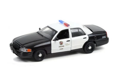 LAPD 2011 Ford Crown Victoria Police Interceptor, Drive - Greenlight 86609 - 1/43 Scale Diecast Car 3 LAPD 2011 Ford Crown Victoria Police Interceptor, Drive - Greenlight 86609 - 1/43 Scale Diecast Car