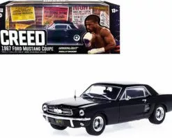 1967 Ford Mustang Coupe, Creed - Greenlight 86615 - 1/43 Scale Diecast Model Toy Car