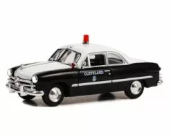 1949 Ford Coupe, Black /White - Greenlight 86635 - 1/43 Scale Diecast Model Toy Car