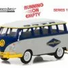Volkswagen Type 2 (T1) Samba Bus, Goodyear Tires - Greenlight 87010F/24 - 1/43 Scale Diecast Car -Diecast Cars Store 87010F 24 GL Running on Empty Series 1 164 1 AZ 57739.1610380313.386.513