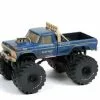 1974 Ford F-250 Pickup Dirty Version (w/66-inch Tires), Blue - Greenlight 88041 - 1/43 Diecast Car