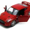 Nissan GT-R, Red - Jada Toys Bigtime Kustoms 92196 - 1/24 Diecast Car (Brand New, But NOT IN BOX) 2 Nissan GT-R, Red - Jada Toys Bigtime Kustoms 92196 - 1/24 Diecast Car (Brand New, But NOT IN BOX) -Diecast Cars Store 92196UG JADA RED Nissan GT R Diecast Model Toy car AZ 26301.1610381848.386.513