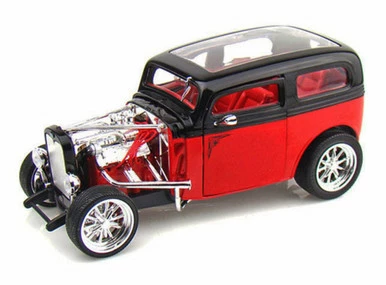 Lucky Road Signature 1931 Ford Model A Custom, Red - Yatming 92849 - 1/18 Scale Diecast Model Toy Car 3 Lucky Road Signature 1931 Ford Model A Custom, Red - Yatming 92849 - 1/18 Scale Diecast Model Toy Car