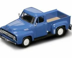 Lucky Road Signature 1953 Ford Pickup Truck, Blue - Yatming 94204 - 1/43 Scale Diecast Model Toy Car