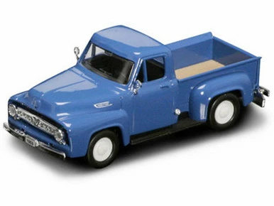 Lucky Road Signature 1953 Ford Pickup Truck, Blue - Yatming 94204 - 1/43 Scale Diecast Model Toy Car 3 Lucky Road Signature 1953 Ford Pickup Truck, Blue - Yatming 94204 - 1/43 Scale Diecast Model Toy Car