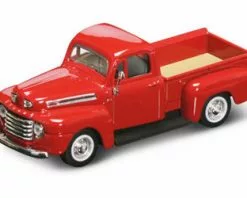 Lucky Road Signature 1948 Ford F-1 Pickup Truck, Red - Yatming 94212 - 1/43 Scale Diecast Model Toy Car