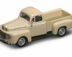 Lucky Road Signature 1948 Ford F-1 Pickup Truck, Cream - Road Signature 94212 - 1/43 Scale Diecast Model Toy Car