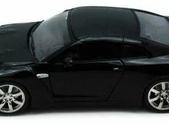 2009 Nissan GT-R, Black - Jada Toys 96811 - 1/24 Scale Diecast Model Toy Car