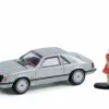 Greenlight 1979 Ford Mustang Coupe Ghia And Woman In A Dress Figurine, 97120B/48 1/64 Scale Diecast Car -Diecast Cars Store 97120B 48 GL The Hobby Shop Series 12 164 1 38806.1650414628.386.513