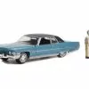 1972 Cadillac Coupe DeVille W/ Vintage Gas Pump, Blue - Greenlight 97130A - 1/64 Scale Diecast Car 2 1972 Cadillac Coupe DeVille W/ Vintage Gas Pump, Blue - Greenlight 97130A - 1/64 Scale Diecast Car -Diecast Cars Store 97130A 48 GL The Hobby Shop Series 13 164 1 88849.1666290290.386.513