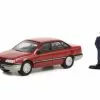 1989 Ford Taurus W/ Sales Associate In Suit, Red - Greenlight 97130D - 1/64 Scale Diecast Car -Diecast Cars Store 97130D 48 GL The Hobby Shop Series 13 164 1 30192.1666290350.386.513