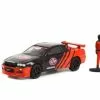 1999 Nissan Skyline (R34) W/ Race Car Driver, Red - Greenlight 97130E - 1/64 Scale Diecast Car -Diecast Cars Store 97130E 48 GL The Hobby Shop Series 13 164 1 16172.1666290333.386.513