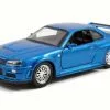 Jada Toys Brian's Nissan Skyline GT-R, Blue - Jada 97185 - 1/32 Scale Diecast Model Toy Car -Diecast Cars Store 97185 jada ff bu brians nissan skyline gt r 132 1 az 44734.1610380038.386.513