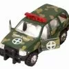 Showcasts Military Ambulance Hardtop Jeep GP, Green Camo - 9761MD - 5" Diecast Model Toy Car
