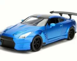 Brian's Nissan Ben Sopra GT-R, Candy Blue - JADA Toys 98247 - 1/24 Scale Diecast Model Toy Car