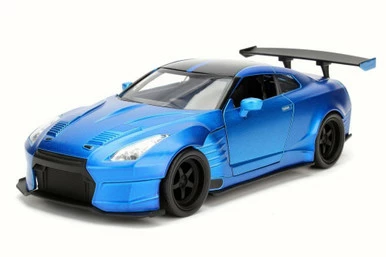 Brian's Nissan Ben Sopra GT-R, Candy Blue - JADA Toys 98247 - 1/24 Scale Diecast Model Toy Car 3 Brian's Nissan Ben Sopra GT-R, Candy Blue - JADA Toys 98247 - 1/24 Scale Diecast Model Toy Car
