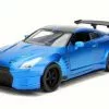Brian's Nissan Ben Sopra GT-R, Candy Blue - JADA Toys 98271 - 1/24 Scale Diecast Model Toy Car -Diecast Cars Store 98271WA1 JADA BLUE FF Brians Nissan GT R 124 1 AZ 32503.1610384018.386.513