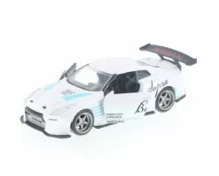 Jada Toys 2009 Nissan Ben Sopra GT-R R35, White - Jada 98564DP1 - 1/32 Scale Diecast Model Toy Car