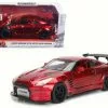 Jada Toys 2009 Nissan GT-R Ben Sopra, Red - Jada 98569WA1 - 1/24 Scale Diecast Model Toy Car -Diecast Cars Store 98569WA1 JADA RED JDM 2009 Nissan GT R Ben Sopra 124 1 AZ 06452.1610381246.386.513