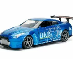 Jada Toys 2009 Nissan GT-R Ben Sopra Hard Top, Blue - Jada 98574WA1 - 1/32 Scale Diecast Model Toy Car