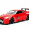 Jada Toys 2009 Nissan GT-R Ben Sopra Hard Top, Red - Jada 98574WA1 - 1/32 Scale Diecast Model Toy Car -Diecast Cars Store 98574WA1 JADA RED 2009 Nissan GT R Ben Sopra Hard Top 1 AZ 88918.1610380253.386.513