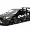 Jada Toys 2009 Nissan GT-R Ben Sopra Hard Top, Black - Jada 98574WA1 - 1/32 Scale Diecast Model Toy Car