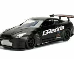Jada Toys 2009 Nissan GT-R Ben Sopra Hard Top, Black - Jada 98574WA1 - 1/32 Scale Diecast Model Toy Car