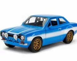Jada Toys Ford Escort RS2000 MKI Hard Top, Fast And Furious - Jada 99795 - 1/24 Scale Diecast Model Toy Car