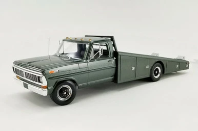 1970 Ford F-350 Ramp Truck, Highland Green - Acme A1801411 - 1/18 Scale Diecast Model Toy Car 3 1970 Ford F-350 Ramp Truck, Highland Green - Acme A1801411 - 1/18 Scale Diecast Model Toy Car