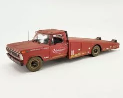 1970 Ford F-350 Ramp Truck (Rusted), Porkchop's Chop Shop - Acme A1801416 - 1/18 Scale Diecast Car