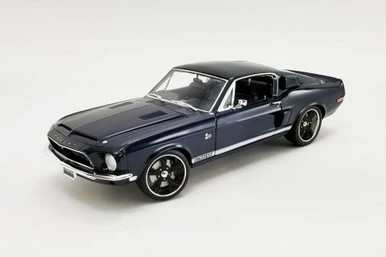 Acme 1968 Ford Mustang Shelby GT500 KR 'Restomod' King Cobra A1801843 - 1/18 Scale Diecast Model Toy Car 3 Acme 1968 Ford Mustang Shelby GT500 KR 'Restomod' King Cobra A1801843 - 1/18 Scale Diecast Model Toy Car