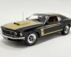 Acme 1969 Frd Mustang Boss 429 Semon Bunkie Knudsons Prototype A1801844 1/18 Scale Diecast Model Toy Car