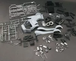 1932 Ford Roadster 2-in-1 Model Kit, Light Gray - Acme A1805002K - 1/18 Scale Diecast Model Kit