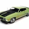 1971 Ford Torino Cobra, Grabber Lime Green - Auto World AMM1278 - 1/18 Scale Diecast Model Toy Car -Diecast Cars Store AMM1278 R2 1971 Ford Torino Cobra Class of 1971 118 1 93969.1667925831.386.513