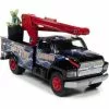 Acme 1990 Ford Utility Bucket Truck W/Rat Fink Figurine, Blue & Red - Auto World AW296, 1/34 Diecast Car -Diecast Cars Store AW296 R2 1990 Ford Bucket Truck w Rat Fink Fig 134 1 05196.1642013380.386.513