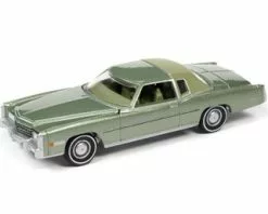 1975 Cadillac Eldorado Hardtop, Lido Green - Auto World AWSP058/24A - 1/64 Scale Diecast Car
