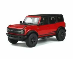 2021 Ford Bronco Wildtrak 4 Doors, Race Red - GT Spirit GT360 - 1/18 Scale Resin Model Toy Car