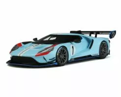 2021 Ford GT MK II #1 Heritage Edition, Blue And Orange - GT Spirit GT867 - 1/18 Scale Resin Car