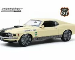 Greenlight 1970 Ford Mustang Mach 1, Competition Limited Team - HWY18019 - 1/18 Scale Diecast Model Toy Car