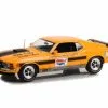 1970 Ford Mustang Mach 1, Yellow Orange - Greenlight HWY18035 - 1/18 Scale Diecast Model Toy Car 2 1970 Ford Mustang Mach 1, Yellow Orange - Greenlight HWY18035 - 1/18 Scale Diecast Model Toy Car -Diecast Cars Store HWY18035 GL 1970 Ford Mustang Mach 1 Michigan International Speedway Official Pace Car 118 1 07308.1674765893.386.513