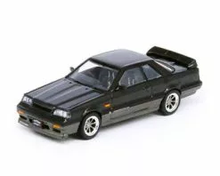 1987 Nissan Skyline GTS-R (R31), Black/Gray - Inno Models IN64R31-BGM - 1/64 Scale Diecast Car