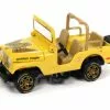 Jeep CJ-5 , Sunshine Yellow - Johnny Lightning JLSP150/24B - 1/64 Scale Diecast Model Toy Car -Diecast Cars Store JLSP150 24B R2 2021 Classic Gold R2 Jeep CJ 5 164 1 24474.1637363438.386.513